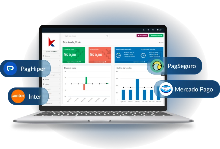 Controle Financeiro Solução integradas ao GestãoClick