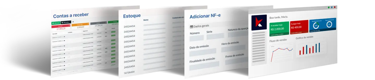 Software de Gestão Empresarial Sistema ERP GestãoClick