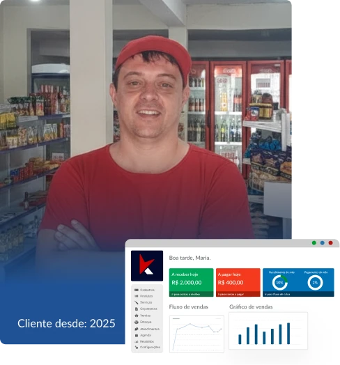 Programa Para Comércio De Bebidas Gestão para distribuidora