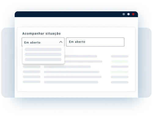 Gestão de Contratos Acompanhe a situação dos contratos