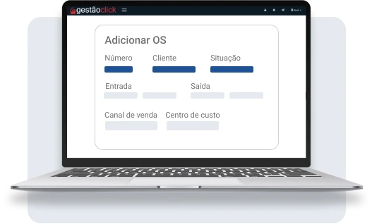 Sistema de Ordem de Serviço Online Conte com um sistema de ordem de serviço automatizado