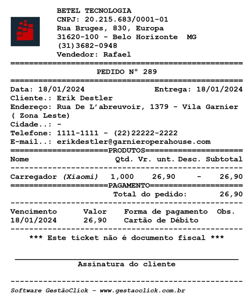 Cupom Não Fiscal: saiba tudo e tire todas as suas dúvidas Cupom Não Fiscal