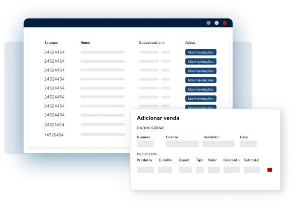 Integração entre controle de estoque e vendas