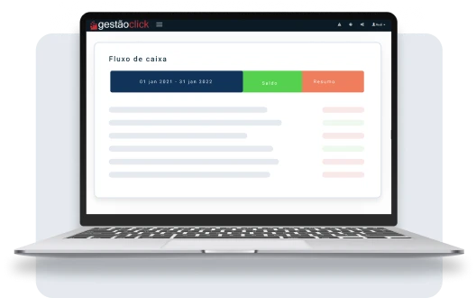 O que o sistema de fluxo de caixa GestãoClick oferece