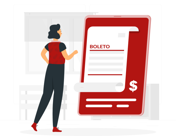Envie boletos para o seu cliente