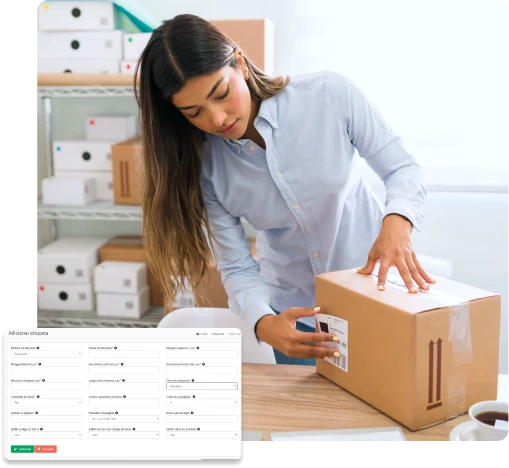 GestãoClick - Simples como um click Etiquetas
