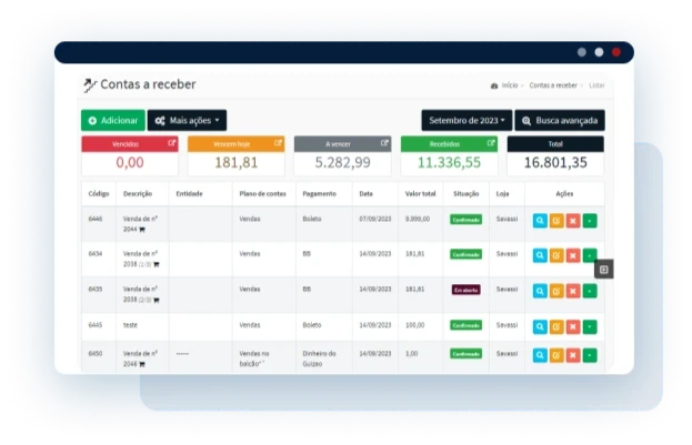 Financeiro prático e eficiente