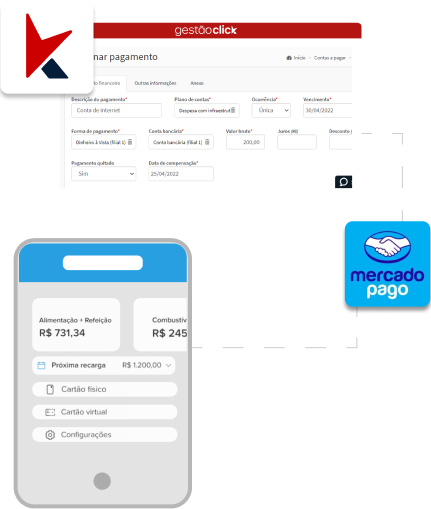 GestãoClick - Simples como um click Mercado pago