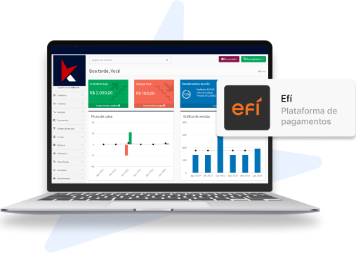 GestãoClick - Simples como um click Efi e GestãoClick
