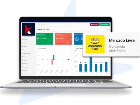 Sistema de gestão integrado ao Mercado livre - GestãoClick mercado livre