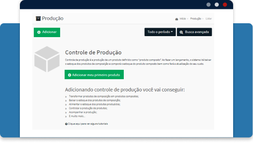 sistema de controle de produção erp