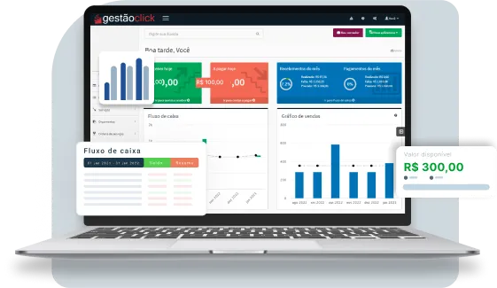 Teste grátis por 10 dias o GestãoClick